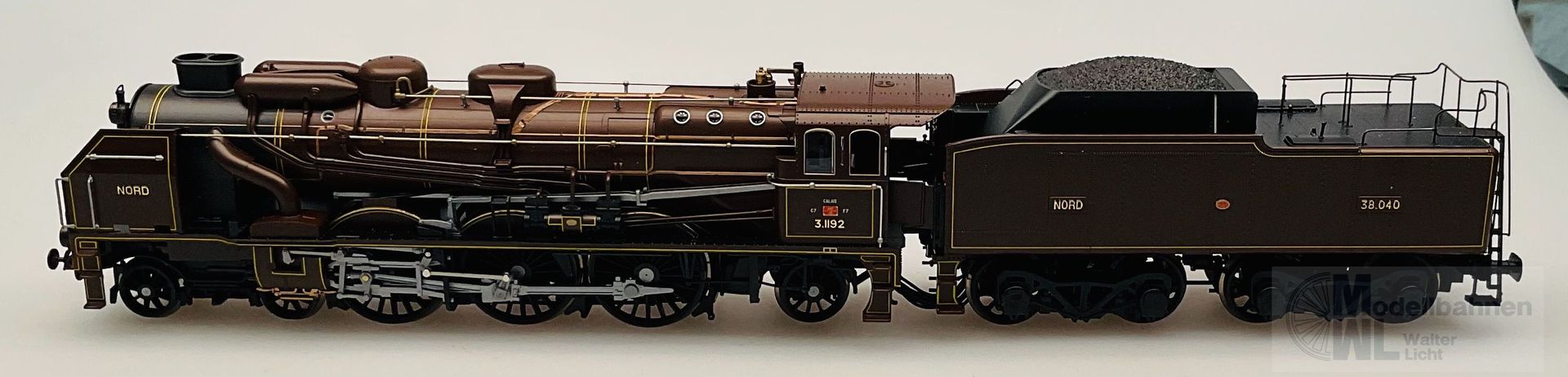 Roco 62300 - Roco - Dampflok Serie 231E SNCF 3.119 2 Tender 38 040 H0/GL